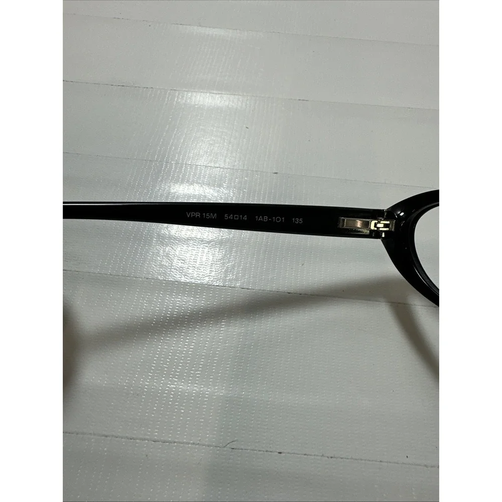 Prada VPR 15m 54-14 1ab-101  135 Black Women's Authentic (Frame Only)